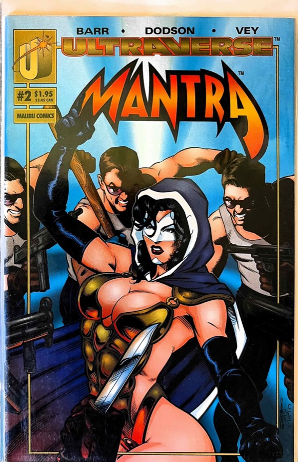Mantra #2 (1993) Malibu Comics First Printing unassessed cover