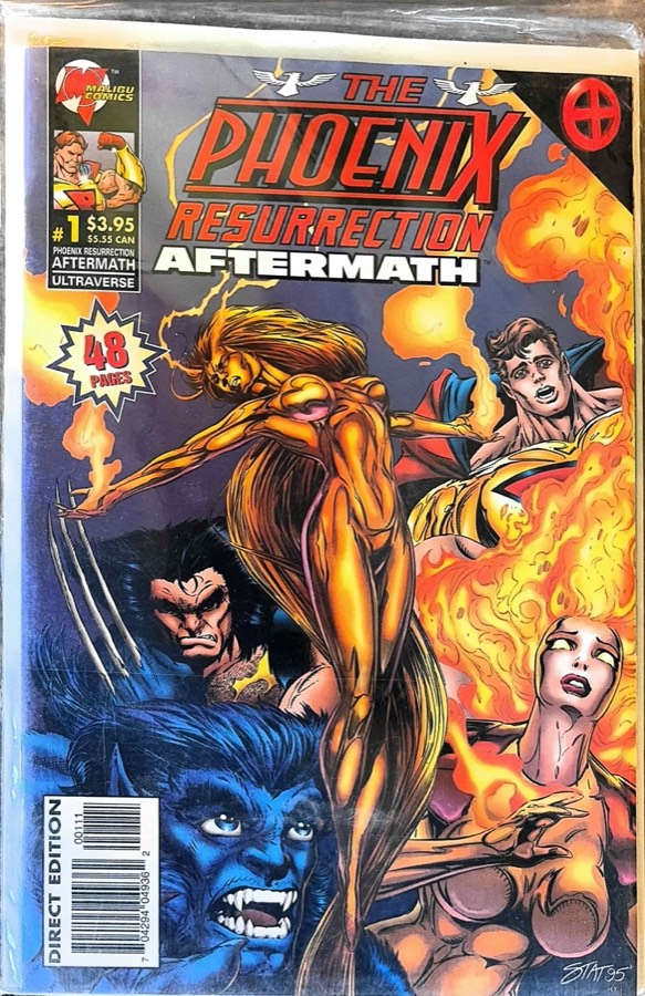 The Phoenix Resurrection: Aftermath #1 (1996) Malibu Comics unassessed cover