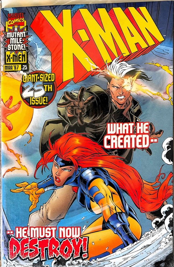 X-Man #25 (1997) Marvel Comics unassessed cover