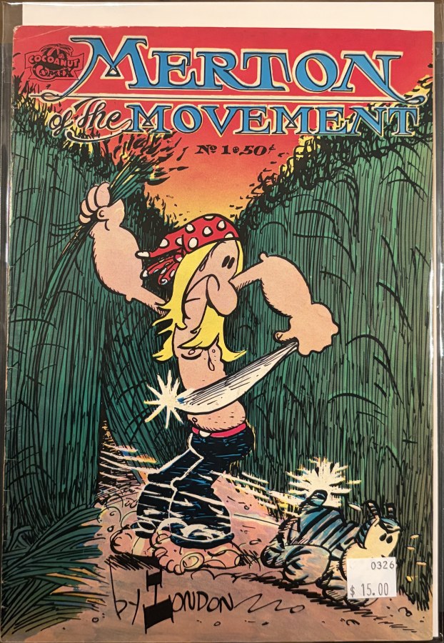Merton of the Movement #1 (1971) Last Gasp (Cocoanut Comix) VF cover