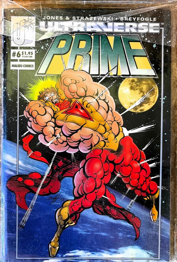 Prime #6 (1993) Malibu Comics First Printing unassessed cover