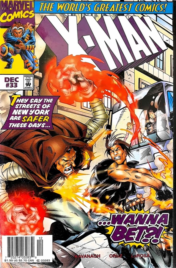 X-Man #33 (1997) cover
