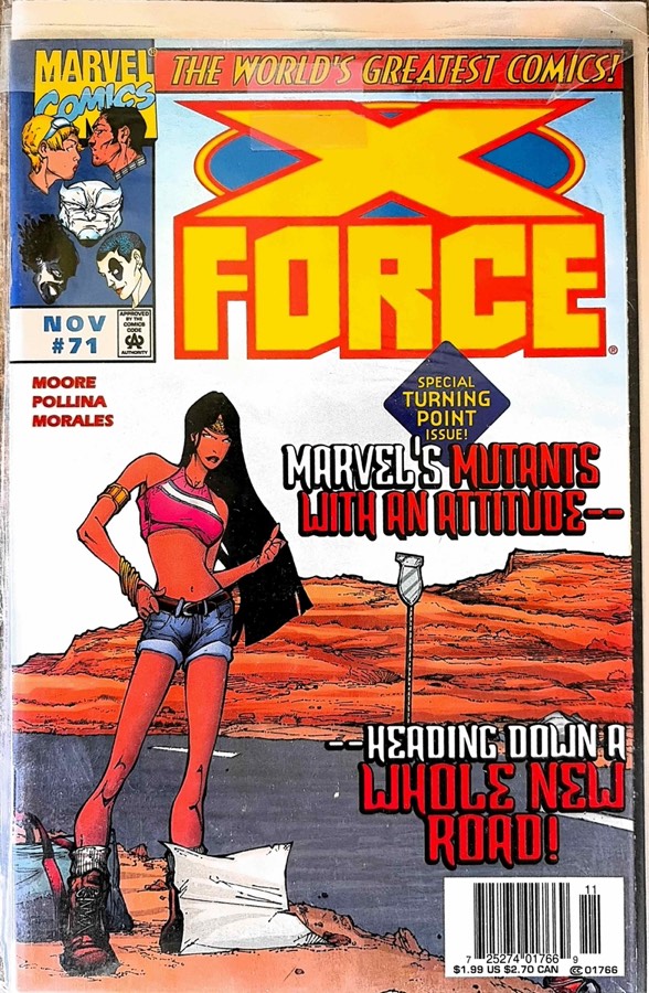 X-Force #71 (1997) Marvel Comics First Printing unassessed cover