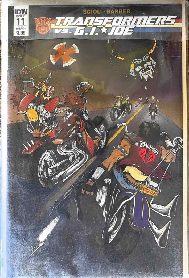 Transformers vs. G.I. Joe #11 cover
