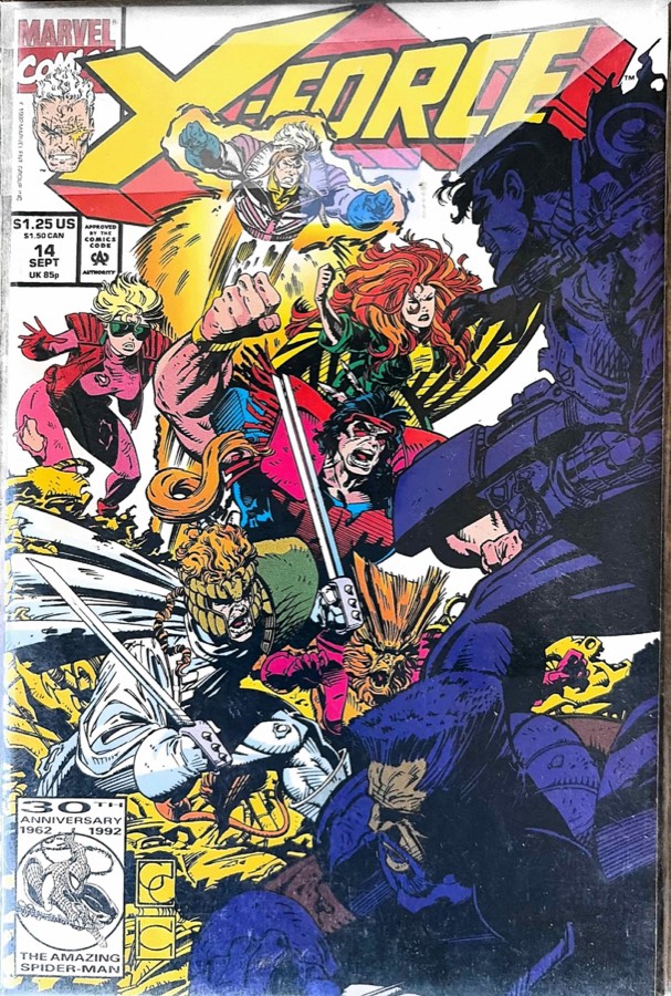 X-Force #14 (1992) Marvel Comics First Printing unassessed cover