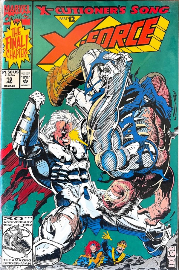 X-Force #18 (1993) Marvel Comics First Printing unassessed cover