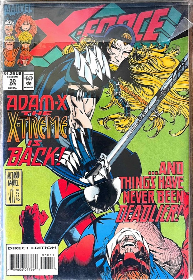 X-Force #30 Marvel Comics unassessed cover