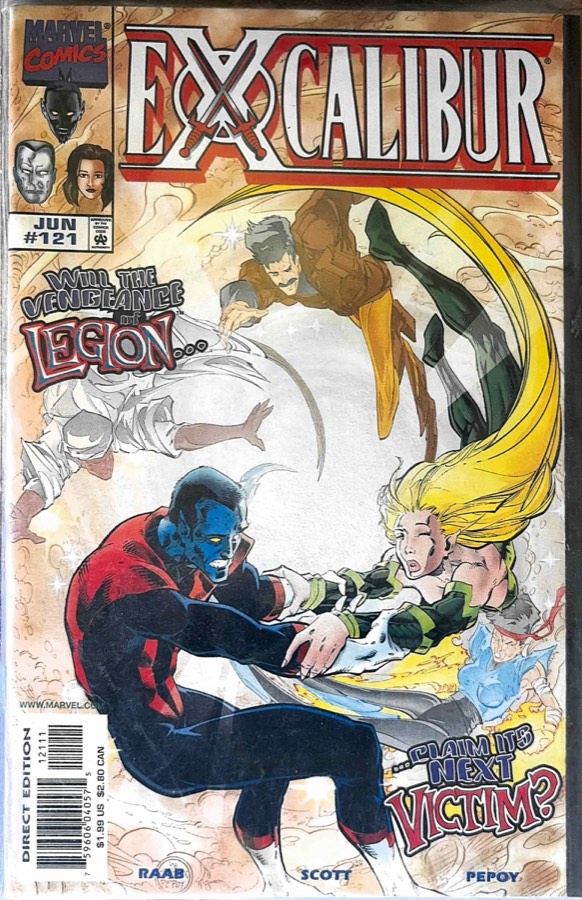 Excalibur #121 (1998) Marvel Comics unassessed cover