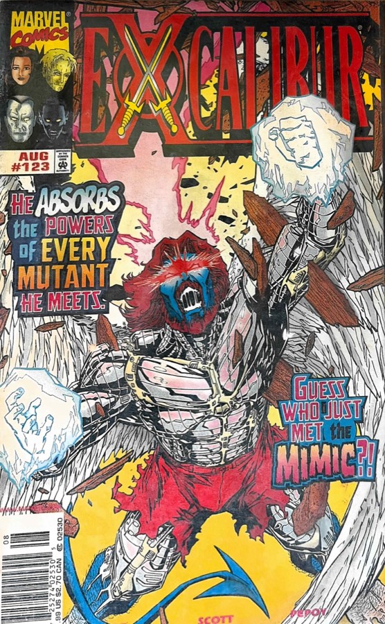 Excalibur #123 (1998) Marvel Comics unassessed cover