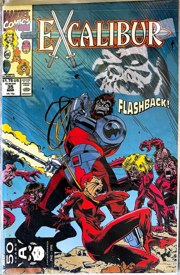 Excalibur #35 (1991) Marvel Comics unassessed cover