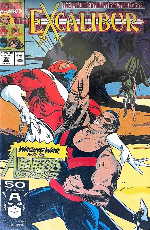 Excalibur #38 (1991) Marvel Comics First Printing unassessed cover