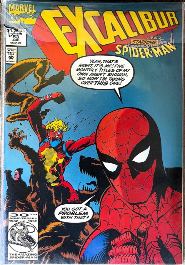 Excalibur #53 (1992) Marvel Comics unassessed cover