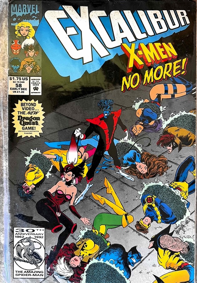 Excalibur #58 (1992) Marvel Comics unassessed cover