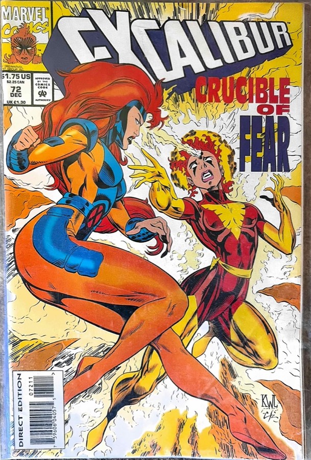 Excalibur #72 (1993) Marvel Comics unassessed cover