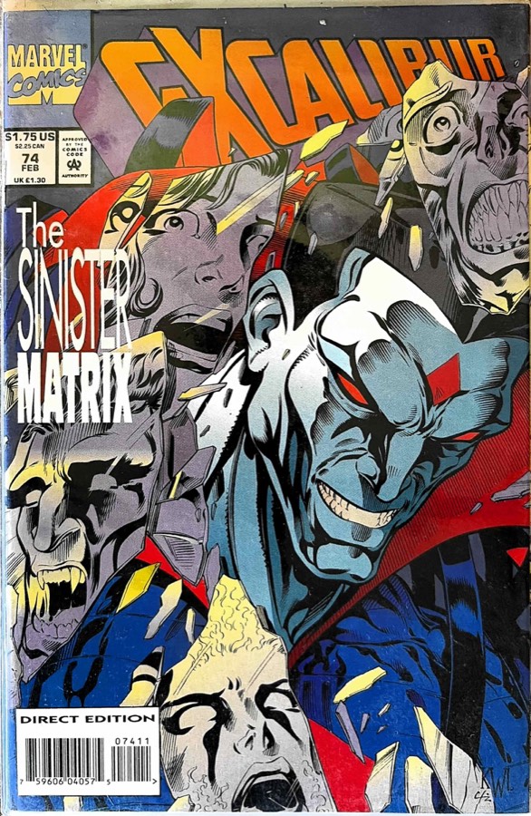 Excalibur #74 (1994) Marvel Comics unassessed cover
