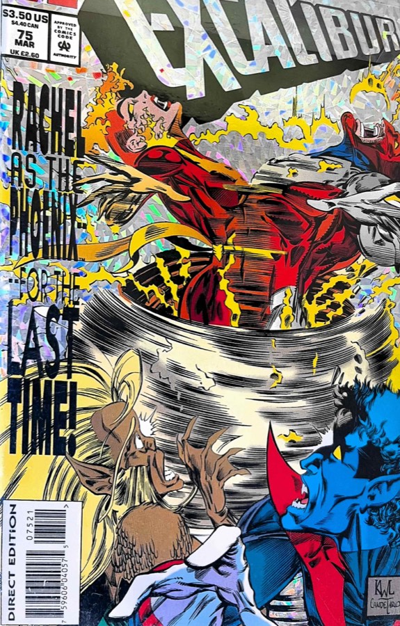 Excalibur #75 (1994) Marvel Comics unassessed cover
