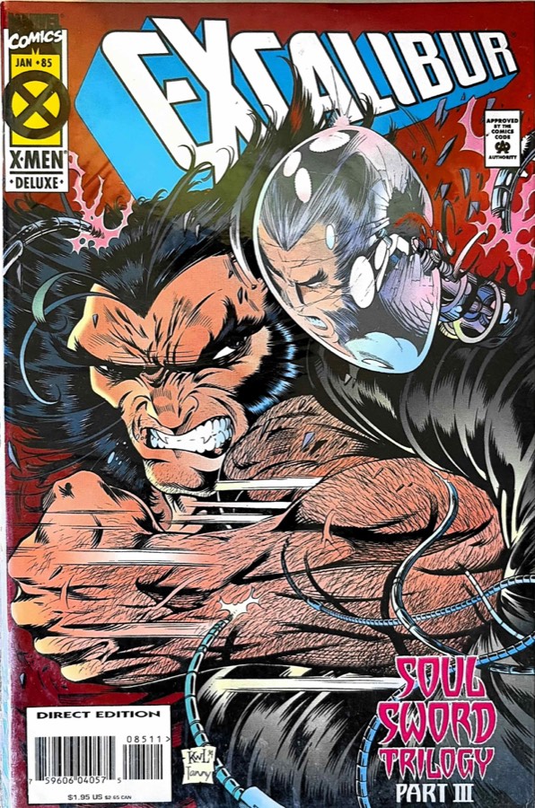 Excalibur #85 (1995) Marvel Comics unassessed cover