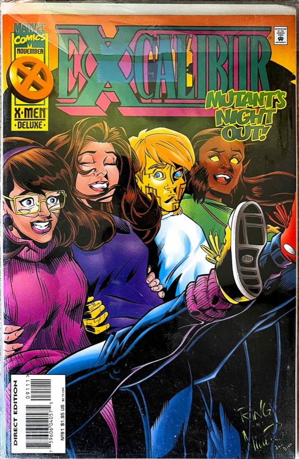 Excalibur #91 (1995) Marvel Comics First Printing unassessed cover