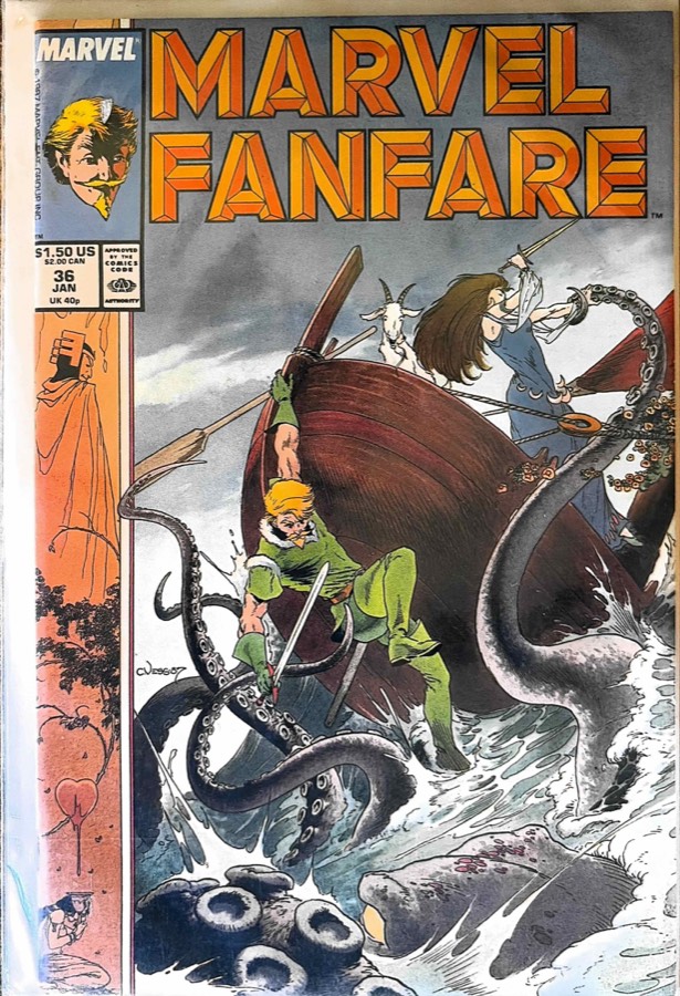 Marvel Fanfare #36 cover