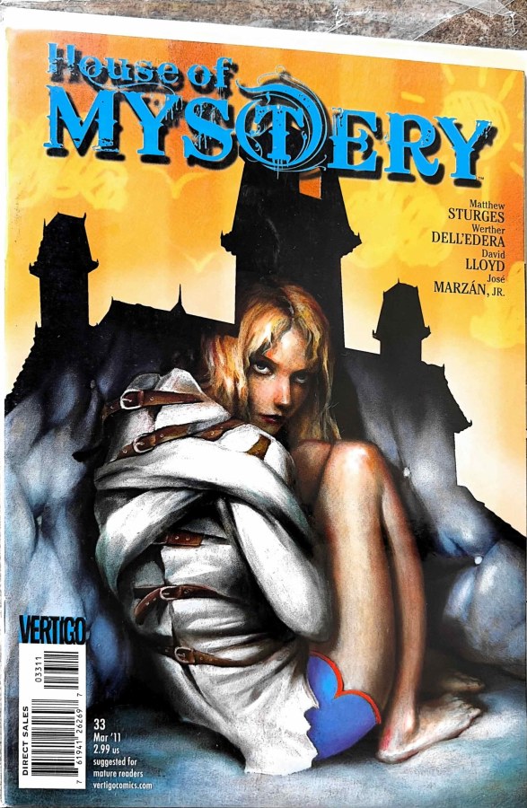 House of Mystery #33 (2011) Vertigo FN cover
