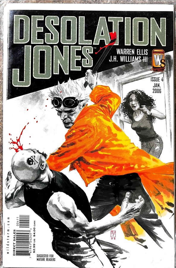 Desolation Jones #4 cover