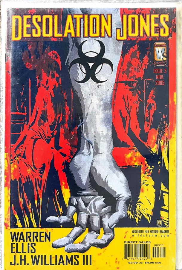 Desolation Jones #3 cover