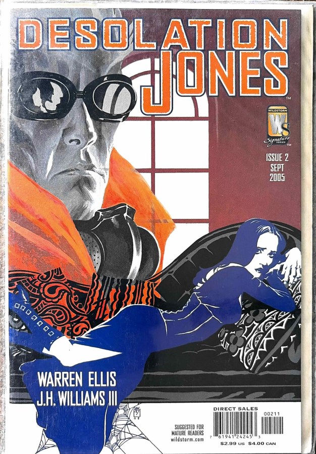 Desolation Jones #2 cover