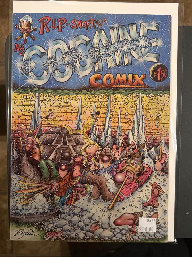 Cocaine Comix #2 cover