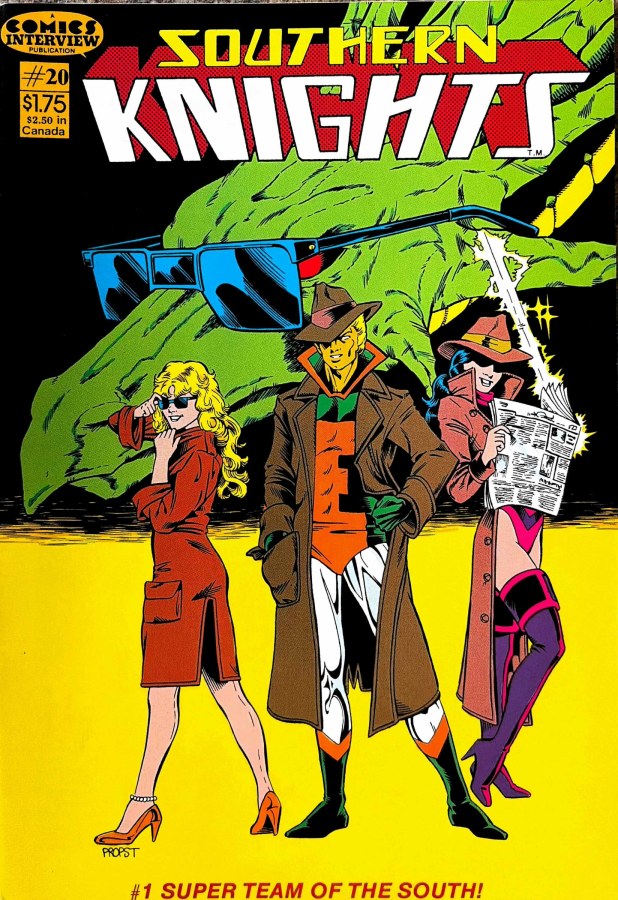 Southern Knights #20 (1987) Comics Interview VF/NM cover