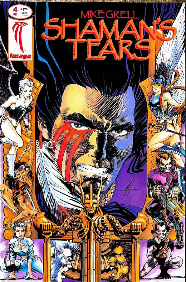 Shaman's Tears #4 cover