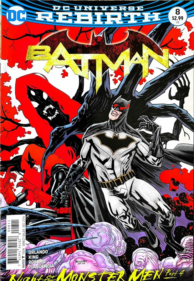 Batman #8 (2016) DC Comics VF/NM cover