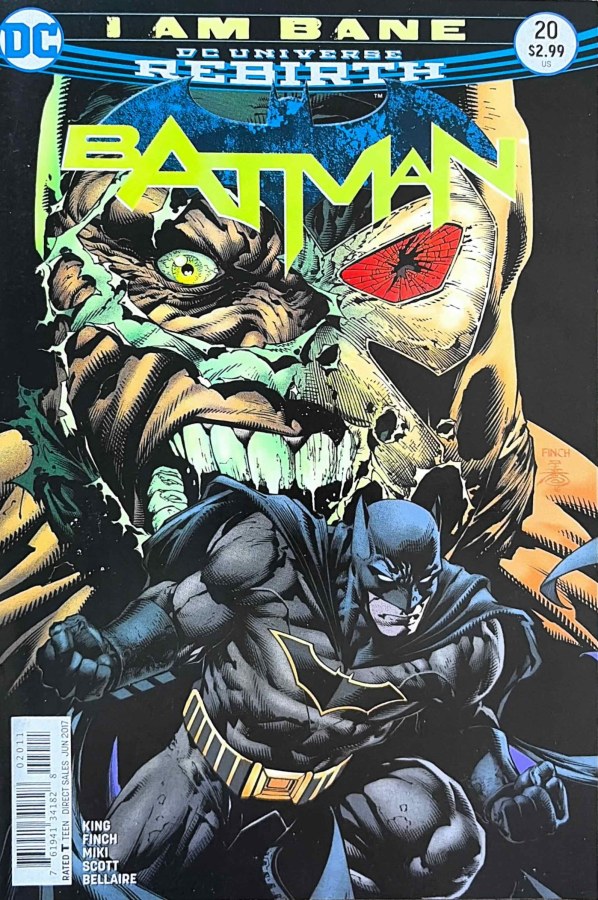 Batman #20 (2017) DC Comics First Printing VF/NM cover