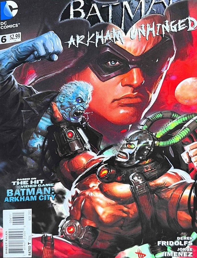 Batman: Arkham Unhinged #6 (2012) DC Comics First Print VF/NM cover