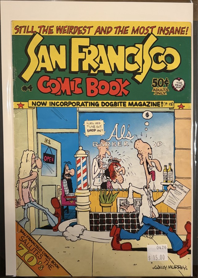 San Francisco Comic Book #4 (1973) Print Mint FN cover
