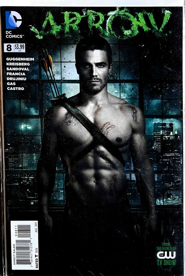 Arrow #8 (2013) DC Comics FN cover