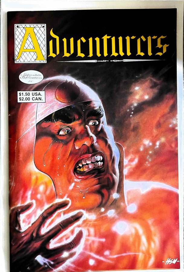 Adventurers #4 (1986) Adventure Publications VF/NM cover
