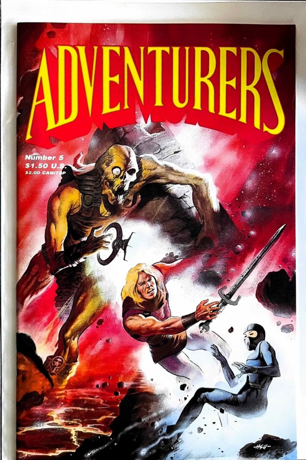 ADVENTURERS #5 cover