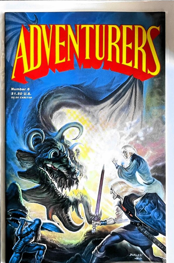 The Adventurers #6 cover