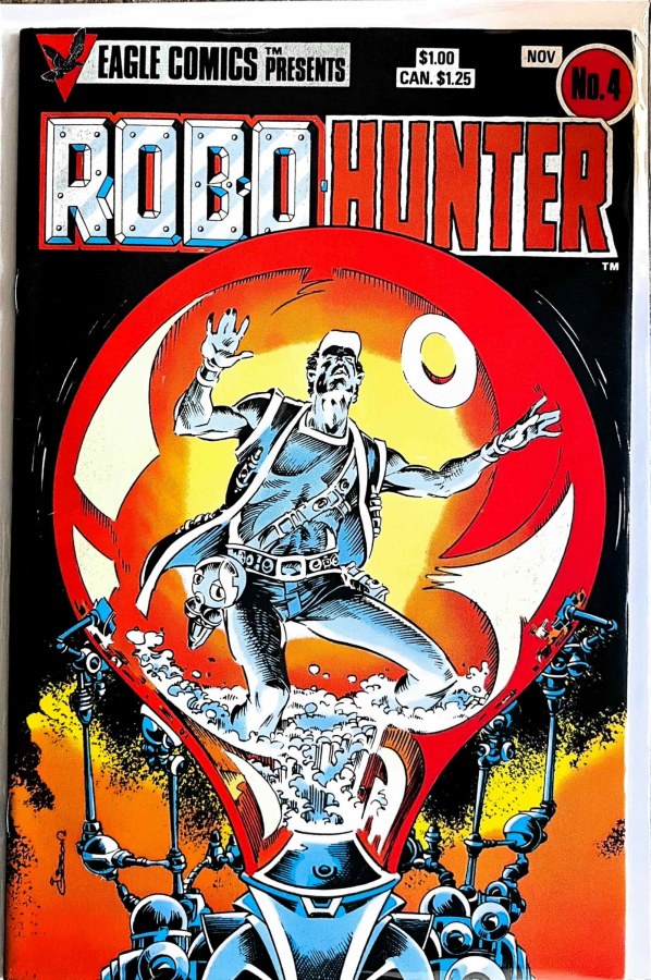 Robo-Hunter #4 (1984) Eagle Comics VF/NM cover