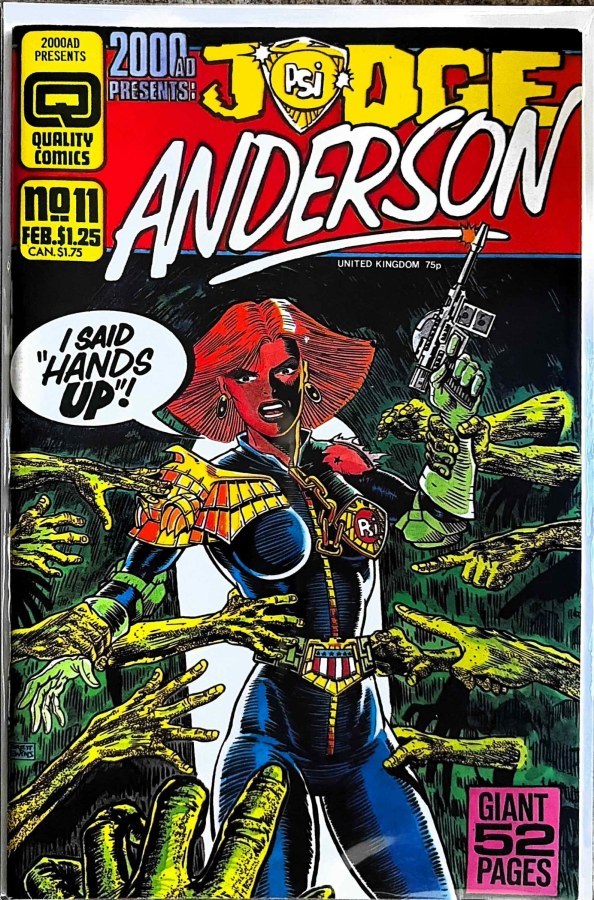 2000 AD Presents #11 (1987) Quality Comics VF/NM cover