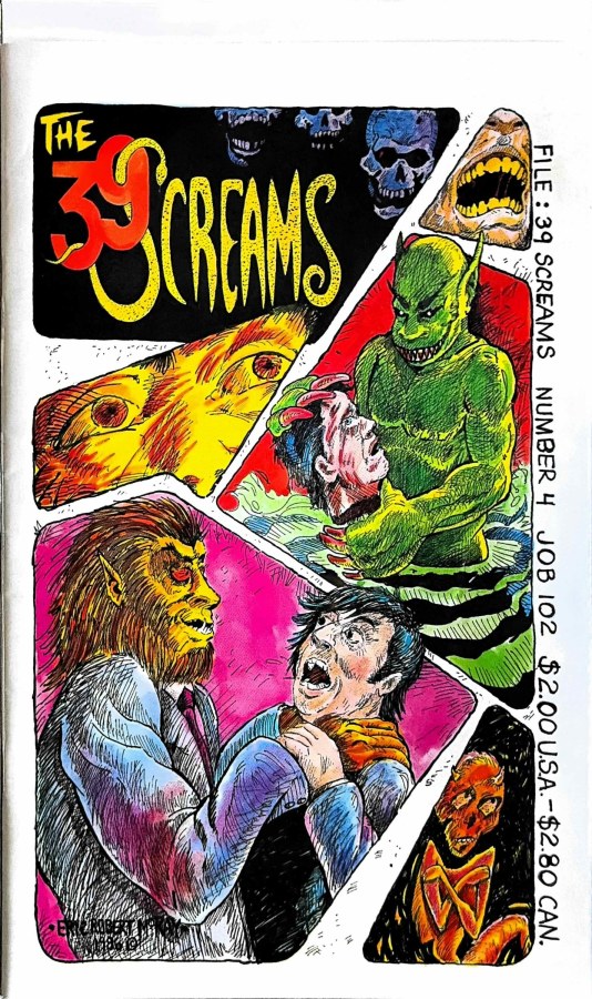 The 39 Screams #4 cover
