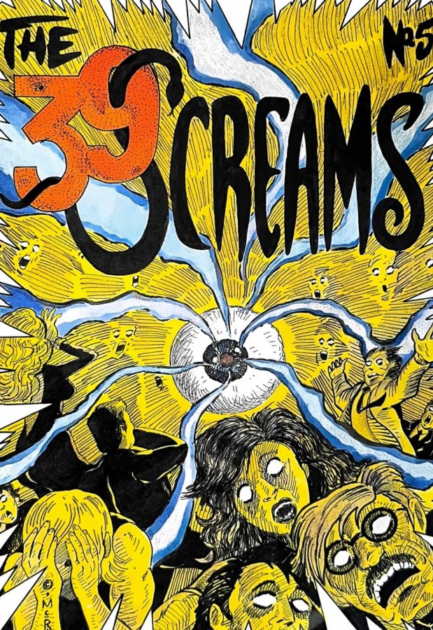 The 39 Screams #5 (1986) Thunder Baas Press First Printing VF/NM cover