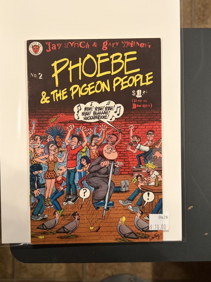 Phoebe & the Pigeon People #2 (1980) Kitchen Sink FN cover