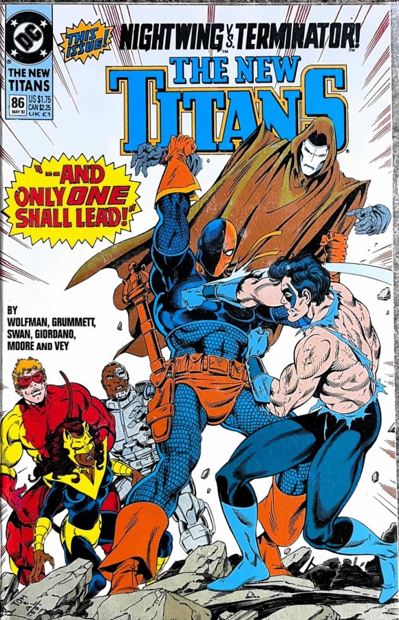 The New Titans #86 (1992) DC First Print VF/NM cover
