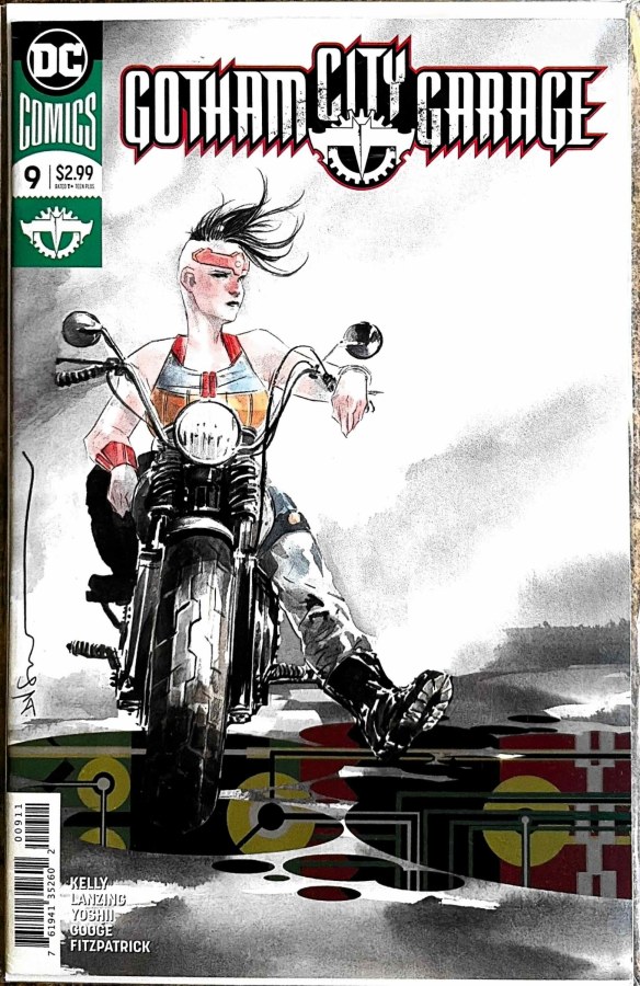 Gotham City Garage #9 cover