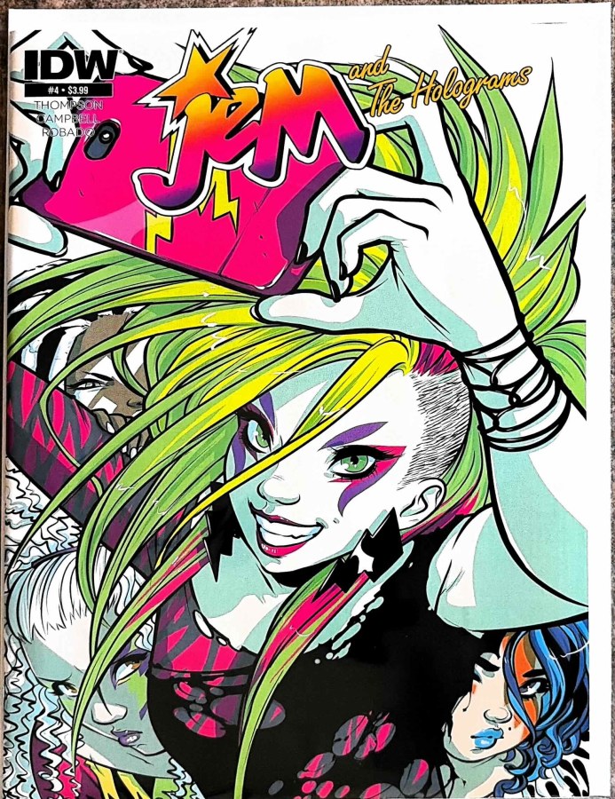 Jem and The Holograms #4 (2015) IDW VF/NM cover
