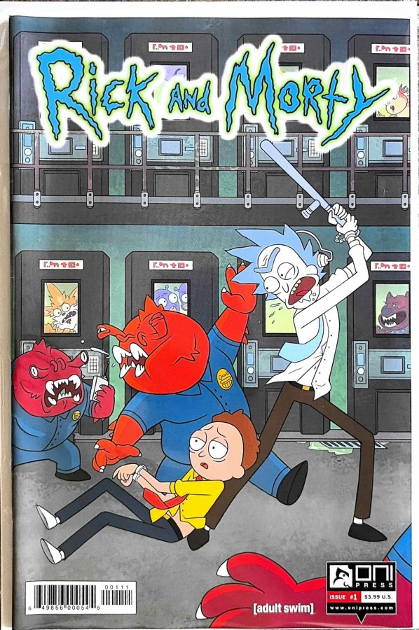 Rick and Morty #1 cover