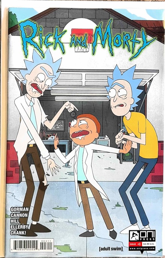 Rick and Morty #3 cover