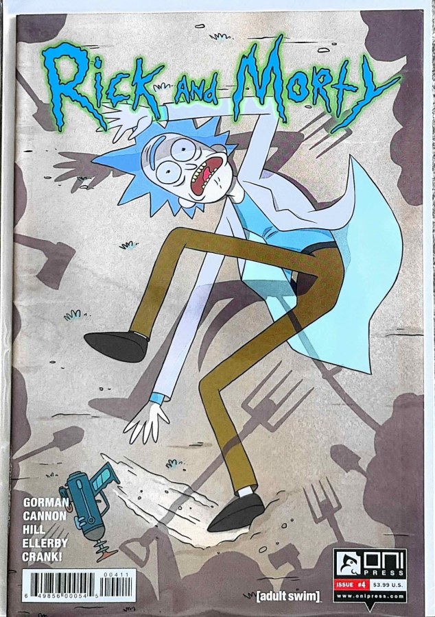 Rick and Morty #4 cover