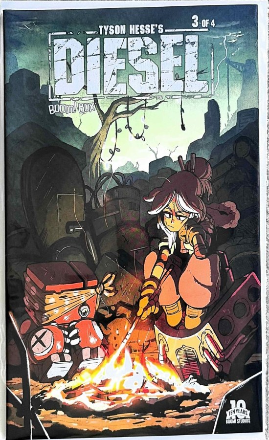 Tyson Hesse's Diesel #3 cover